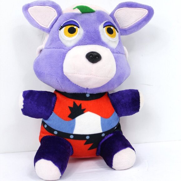 Five Nights at Freddy's 8" Funtime Foxy/Security Breach Roxanne Wolf Plush Lot 2 - Picture 2 of 13